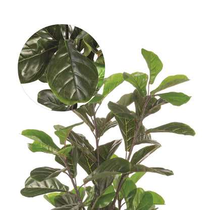 Artificial 47 in. Fiddle Leaf Indoor and Outdoor Plants