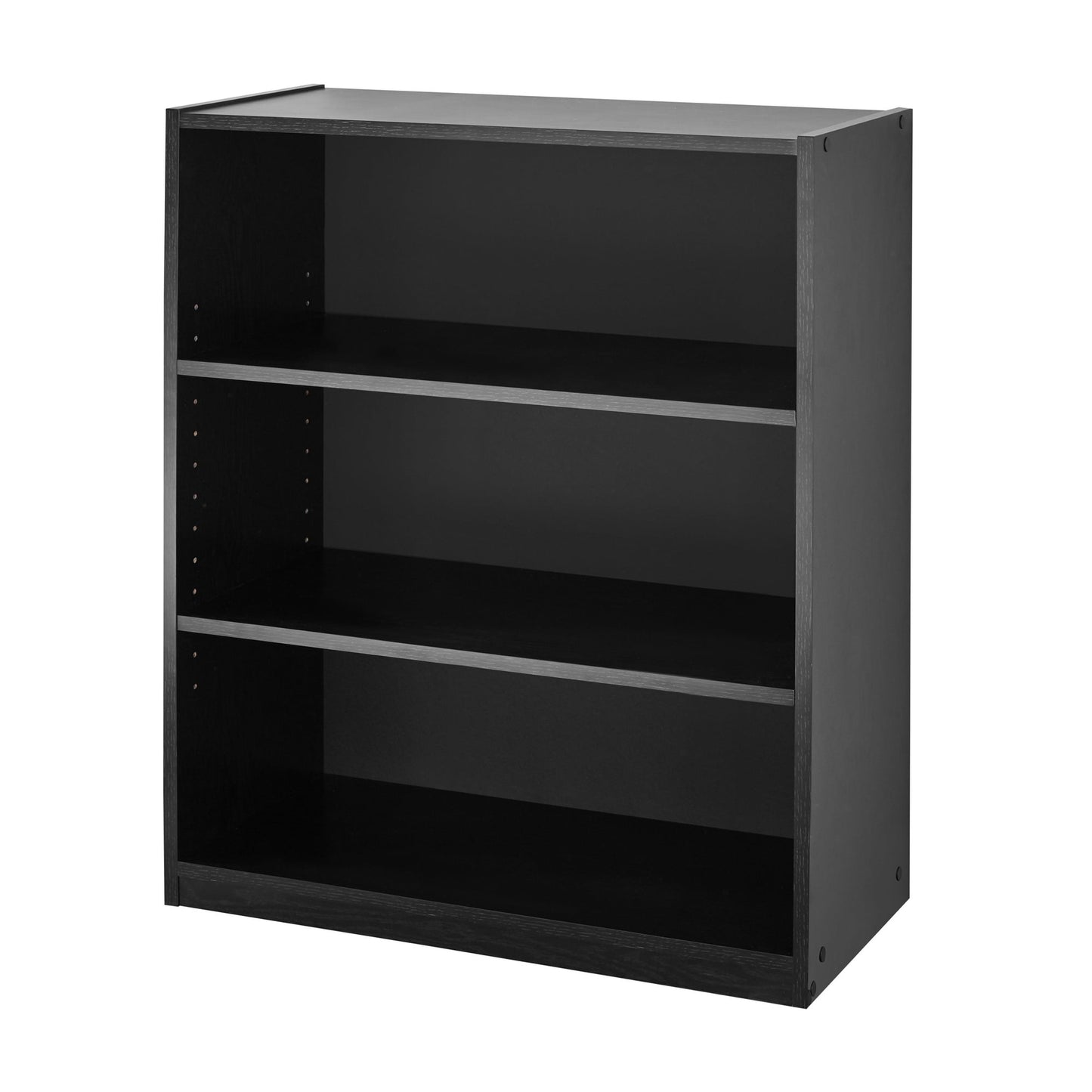 3-Shelf Bookcase with Adjustable Shelves