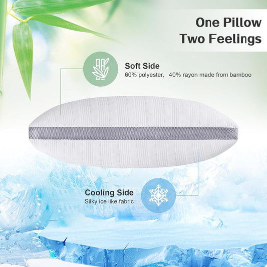 Cooling Memory Foam Pillow – Cervical Neck Support | Better Sleep