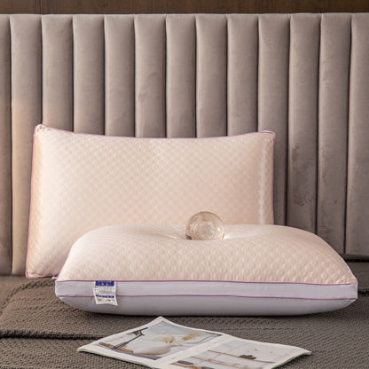 Cooling Pillow for Hot Sleepers – Premium Ice Silk Fiber Fill | Better Sleep