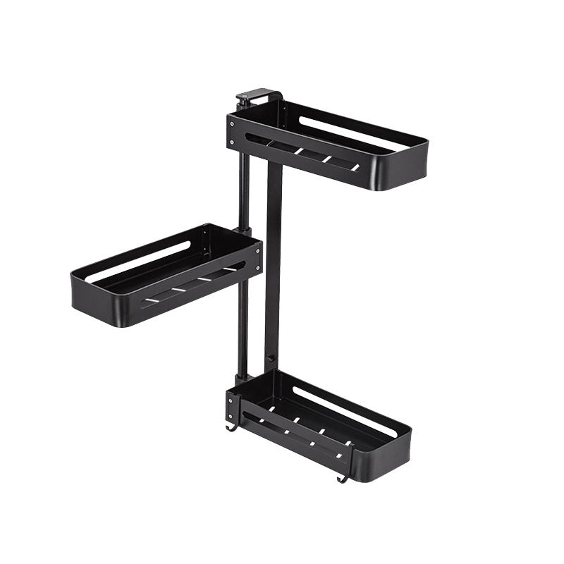 360 rotating aluminum bathroom shelf installation hardware