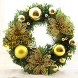 Christmas Wreath Decoration Festive Home Garden and Mall Door Decor