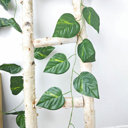 LED Green Leaf Copper Wire Lighting Chain Indoor Room Decoration