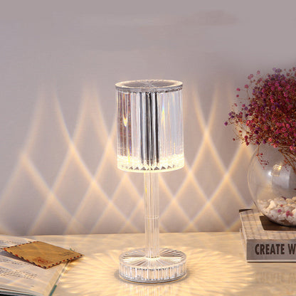 Crystal Table Lamp Hotel Decoration Diamond Romantic Warm Led For Home Decor Romantic Gift Night Light