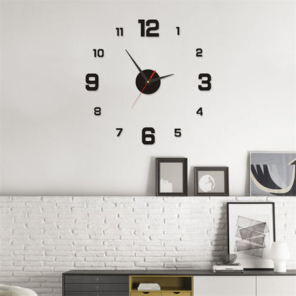 Acrylic Mute Large DIY Wall Clock