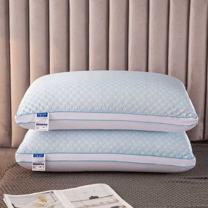 Cooling Pillow for Hot Sleepers – Premium Ice Silk Fiber Fill | Better Sleep