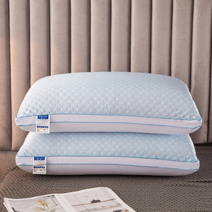 Cooling Pillow for Hot Sleepers – Premium Ice Silk Fiber Fill | Better Sleep