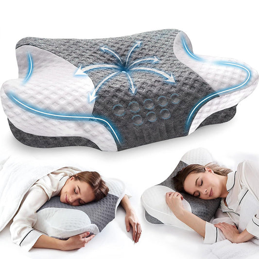 Breathable Cervical Pillow – Ergonomic Neck & Shoulder Pain Relief