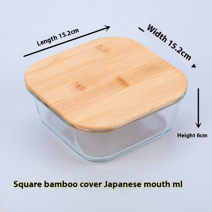 Microwave Bento Box Heating Transparent