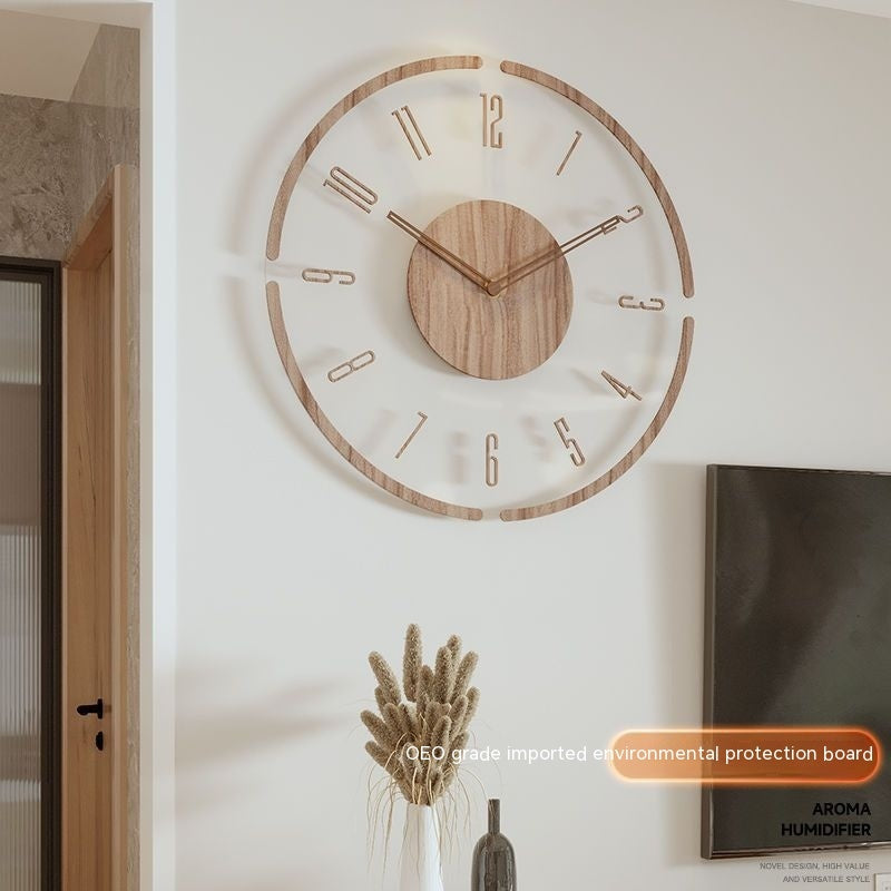 Hanging Noiseless Wall Clock Non Ticking Silent Clock