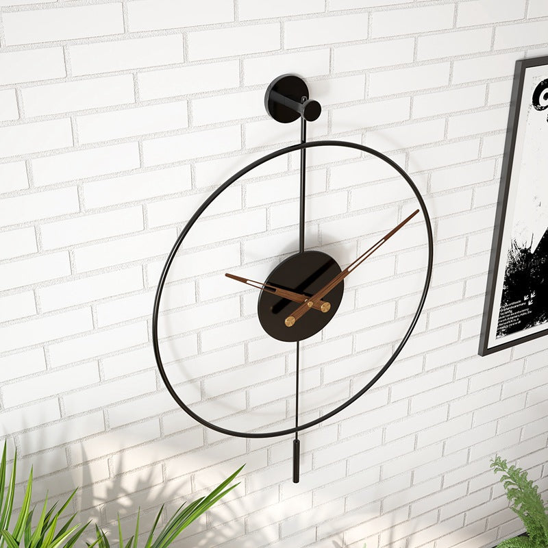 Simple Wall Clock In Living Room