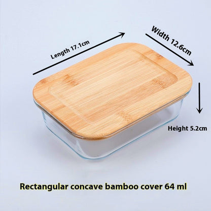 Microwave Bento Box Heating Transparent
