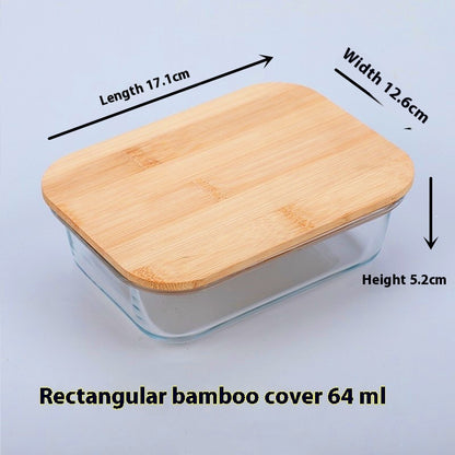 Microwave Bento Box Heating Transparent