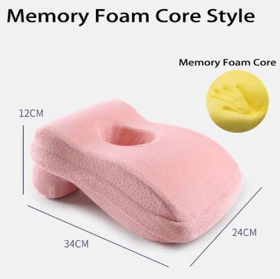 Memory Foam Nap Pillow for Travel Headrest Neck Support Cushions Office Rest Lunch Break Pillow Sleeping