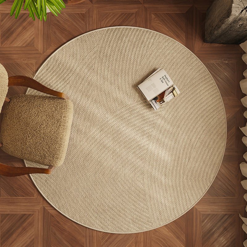 Round Modern Carpet Living Room Sofa And Tea Table