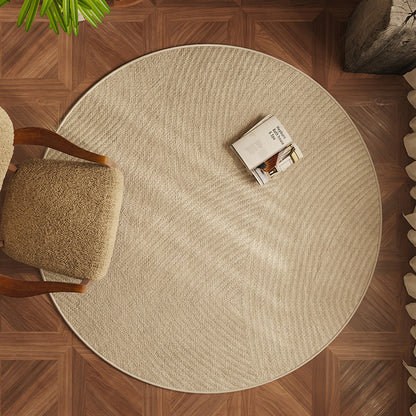 Round Modern Carpet Living Room Sofa And Tea Table