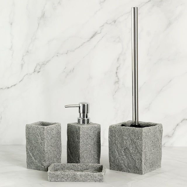 Bathroom Accessories Set Imitati Granite Resin Iiquid Soap D