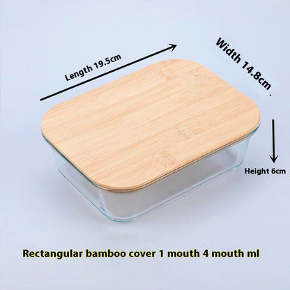 Microwave Bento Box Heating Transparent