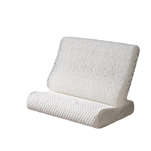 6D air fiber pillow breathable texture detail close up