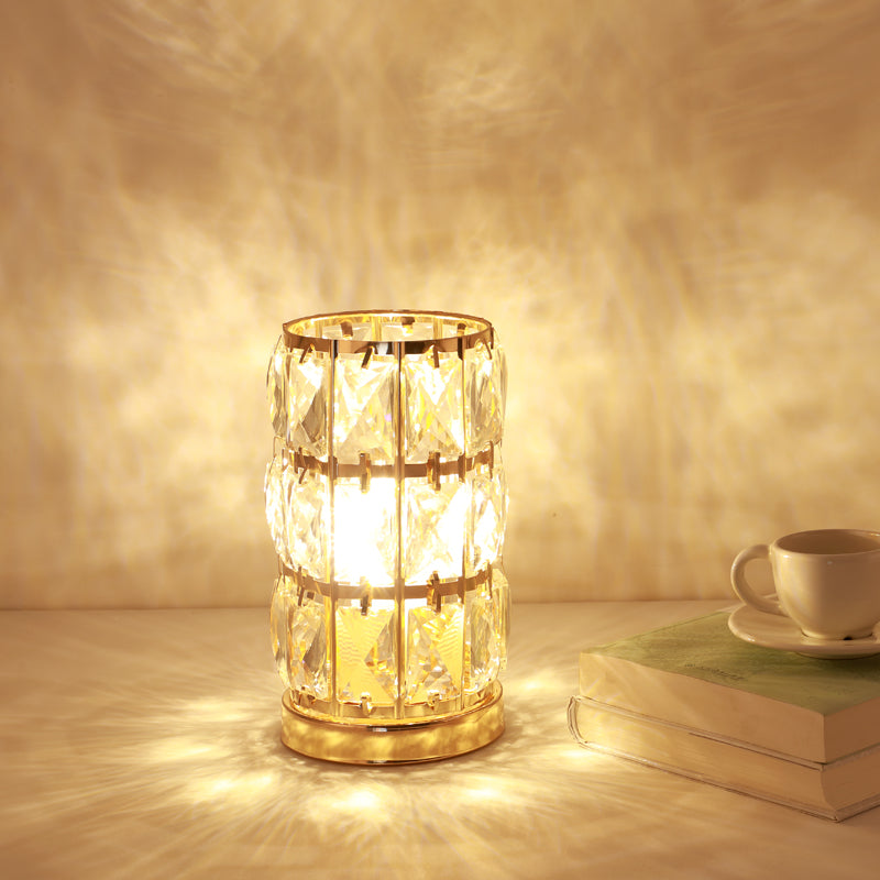 Gold Crystal Table Lamps (Bedside Lamp Bedroom)