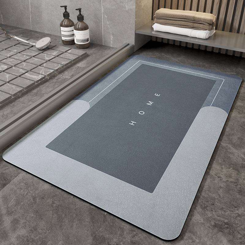 Absorbent Non Slip Floor Mat, Carpet Slip-Resistant Bathing Room Rug Floor, Microfiber Bath Mats for Bathroom Memory Foam Bath Mat Rug