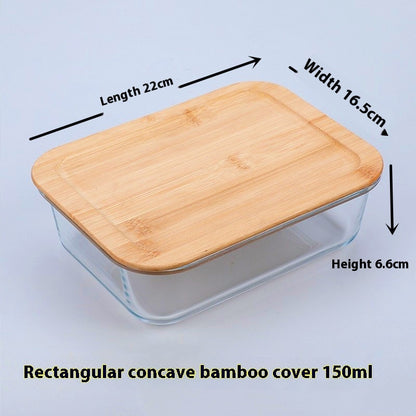 Microwave Bento Box Heating Transparent