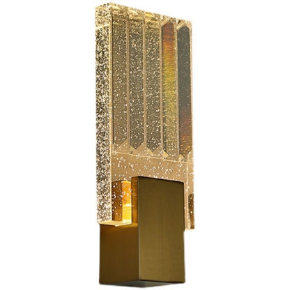 Soutas Dimmable Crystal Wall Sconce LED Modern Simple And Light Luxury Crystal Wall Lamp