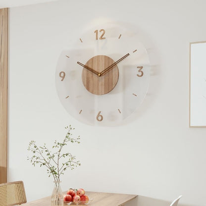 Hanging Noiseless Wall Clock Non Ticking Silent Clock