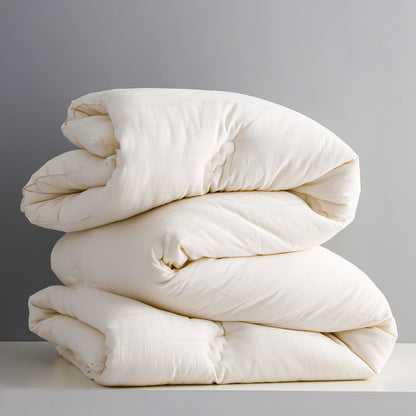 All Season Comforter – Cotton Outer & Soy Fiber Fill | Lightweight Warm | 3 Sizes