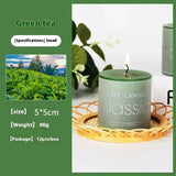Cylindrical Aromatherapy Scented Candle Smokeless Colorful Pillar Candle for Home Decor