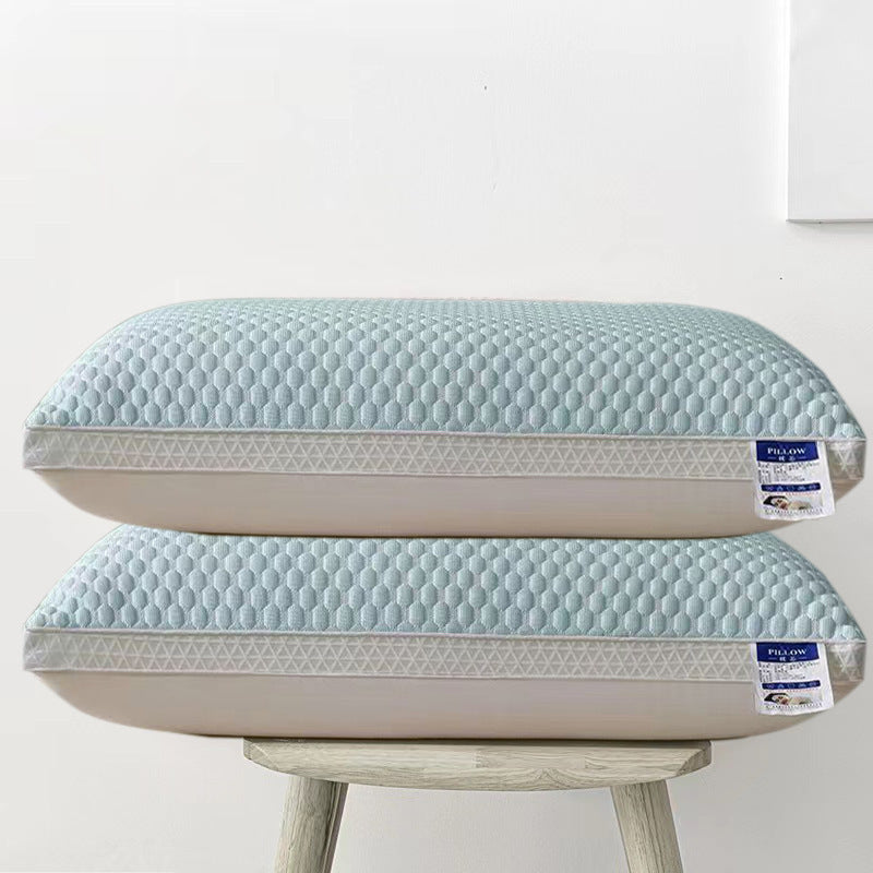 Cooling Pillow for Hot Sleepers – Premium Ice Silk Fiber Fill | Better Sleep
