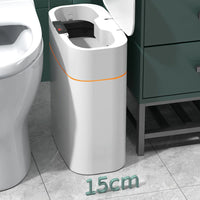 Smart Trash Can With Lid For Bedroom And Living Room Kitchen Storage Box Trash Can Induction Small Car Box Automatic Smart Dustbin Smart Trash Bin