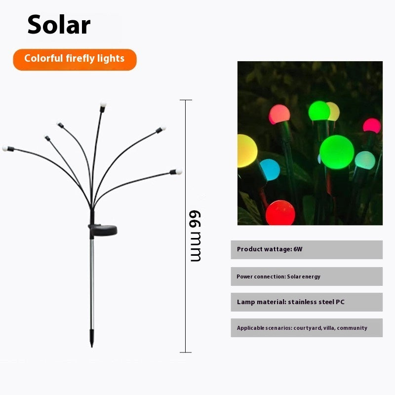 Solar Firefly Villa Outdoor Waterproof Garden Lamp