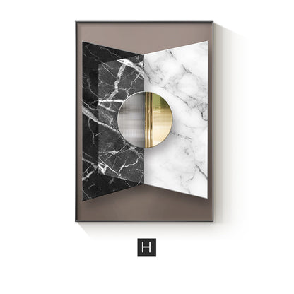 Abstract Geometric Canvas Painting Picture Without Frame Home Decor Wall Poster