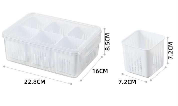 Simple Refrigerator Green Onion Chopped Compartment Crisper