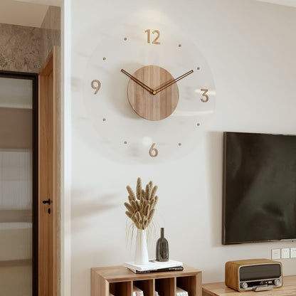 Hanging Noiseless Wall Clock Non Ticking Silent Clock