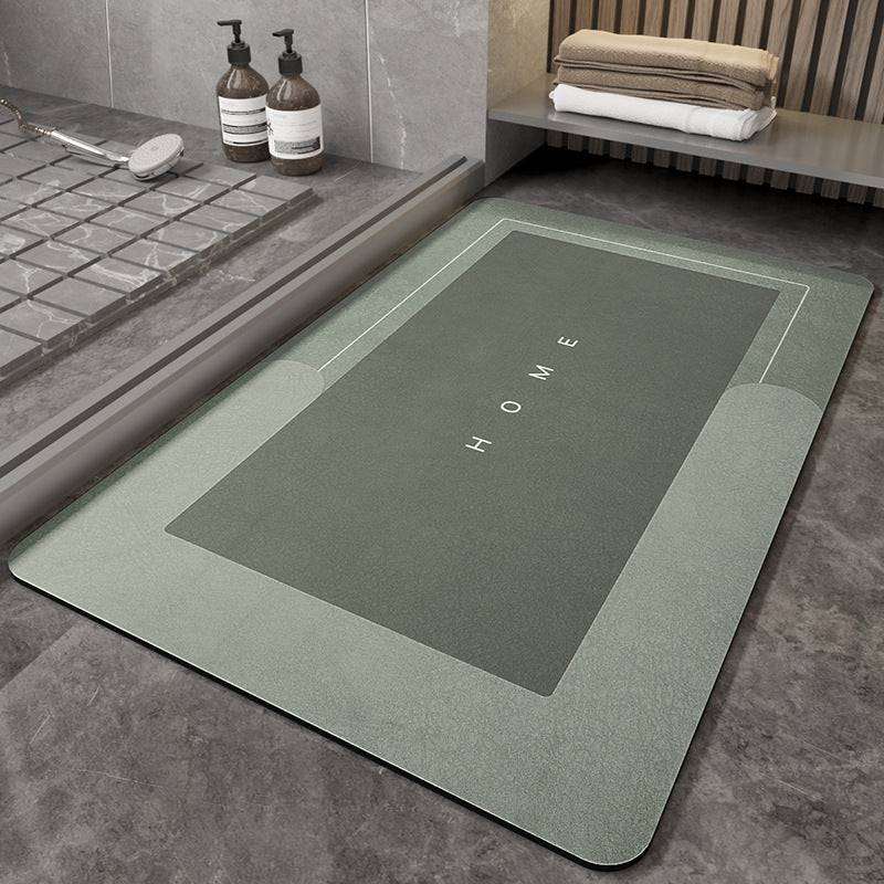 Absorbent Non Slip Floor Mat, Carpet Slip-Resistant Bathing Room Rug Floor, Microfiber Bath Mats for Bathroom Memory Foam Bath Mat Rug