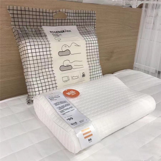 Ergonomic Memory Foam Pillow for Side & Back Sleepers – Neck Support