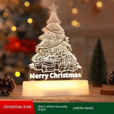 acrylic led christmas tree