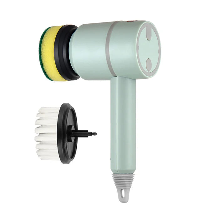 Electric cleaning brush scrubber black replacement heads