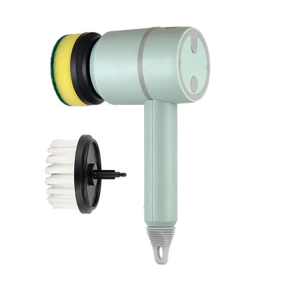 Electric cleaning brush scrubber black replacement heads
