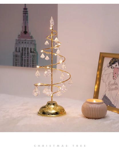 Close up of acrylic crystal lamp base and stand