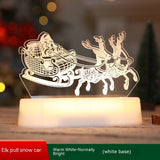 acrylic led christmas tree