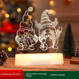 acrylic led christmas tree
