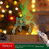 acrylic led christmas tree