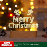 acrylic led christmas tree