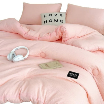 All season antibacterial duvet 4 weights washed cotton