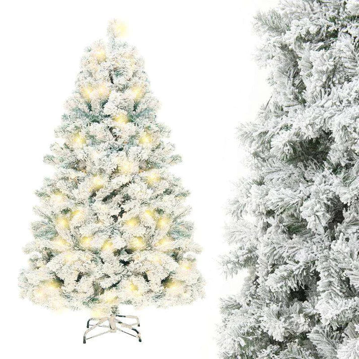 Close up detail of artificial tree PVC branches