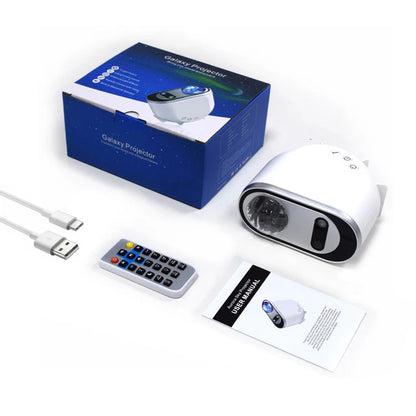 Aurora borealis projector with included remote control