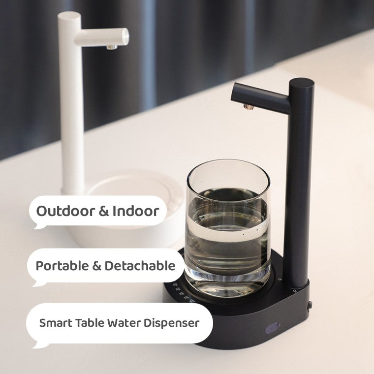 Automatic water bottle dispenser with packaging box